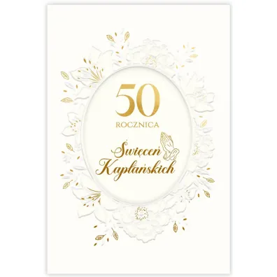 Karnet 50 rocznica �wi�ce� kap�a�skich LC