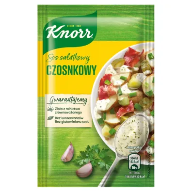 Knorr Sos sa�atkowy czosnkowy 8 g