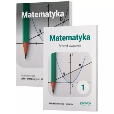 Matematyka 1. Podr�cznik i zeszyt �wicze� dla szko�y bran�owej I stopnia - Adam Konstantynowicz, Anna Konstantynowicz, Ma�gorzata Paj�k