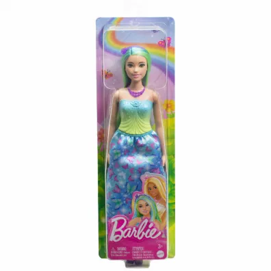 Barbie. Ksi�niczka Lalka Niebiesko-zielony str�j Mattel