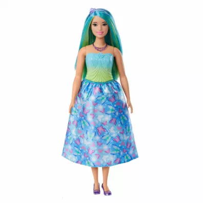 Barbie. Ksi�niczka Lalka Niebiesko-zielony str�j Mattel