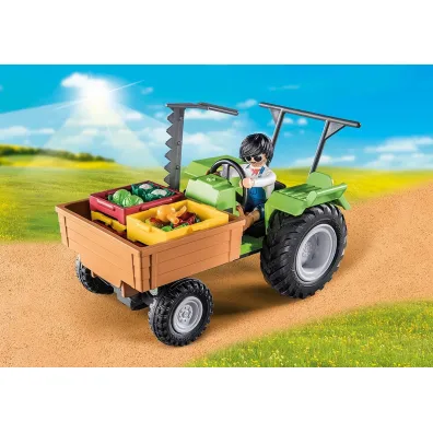 Playmobil Country Traktor z przyczep� 71249