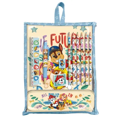 KIDS EUROSWAN Zestaw pi�mienniczy Paw Patrol 12 el. PW19955