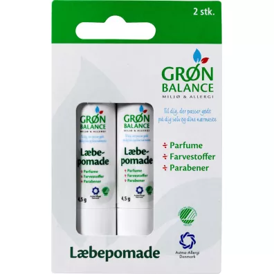 Gron Balance Laebe Pomade balsam do ust 2 x 4,5 g