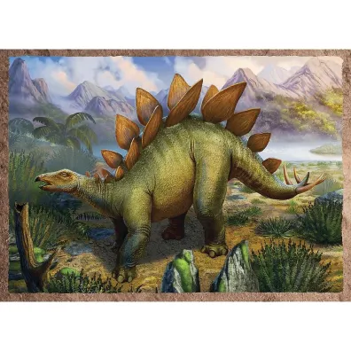 Puzzle 4w1 - Ciekawe Dinozaury (35+48+54+70 el.) Trefl