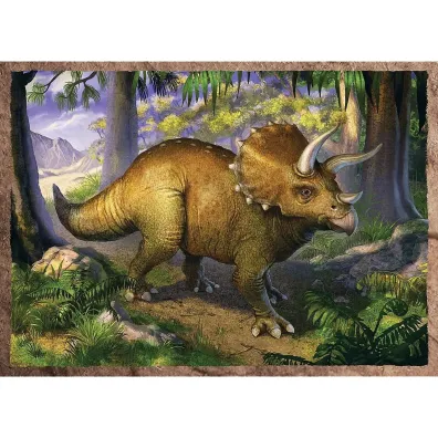 Puzzle 4w1 - Ciekawe Dinozaury (35+48+54+70 el.) Trefl