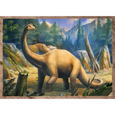 Puzzle 4w1 - Ciekawe Dinozaury (35+48+54+70 el.) Trefl
