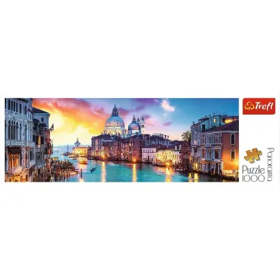 Puzzle panoramiczne 1000 el. Canal Grande, Wenecja Trefl