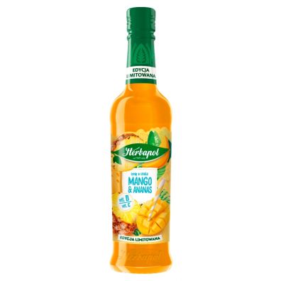 Herbapol Syrop o smaku mango i ananas 420 ml