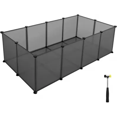 Songmics Wybieg kojec dla maych zwierzt 143 cm