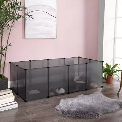 Songmics Wybieg kojec dla maych zwierzt 143 cm