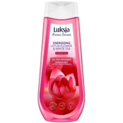 Luksja Lotos i Bia�a Herbata Pobudzaj�cy �el pod prysznic 500 ml