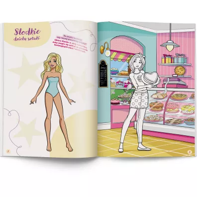Barbie. Stroje Barbie. Zawody