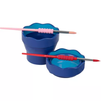 Faber-Castell Pojemnik na wod� Click&Go niebieski