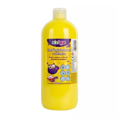 Strigo Farba plakatowa w butelce ��ta 1000 ml