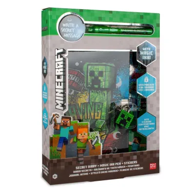 KIDS EUROSWAN Pami�tnik z magicznym d�ugopisem Minecraft MC00061