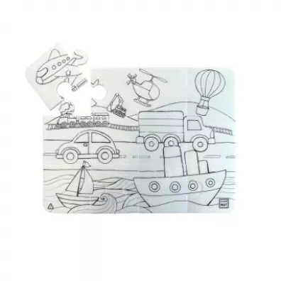 Funny puzzle Pojazdy 44x37 cm Strigo