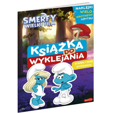 Smerfy. Wielki Film. Ksi��ka do wyklejania