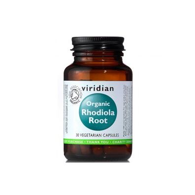 Viridian Organic rhodiola - suplement diety 30 kaps. Bio