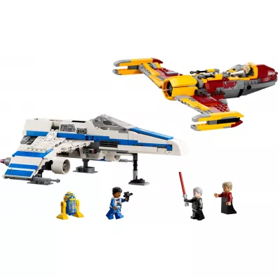 LEGO Star Wars E-Wing Nowej Republiki kontra Myliwiec Shin Hati 75364