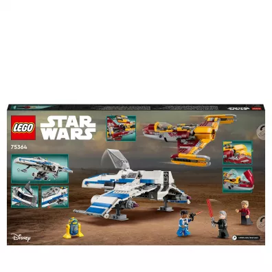 LEGO Star Wars E-Wing Nowej Republiki kontra Myliwiec Shin Hati 75364