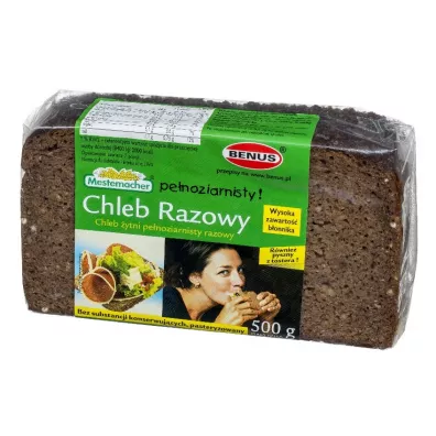 Mestemacher Chleb razowy pe�noziarnisty 500 g