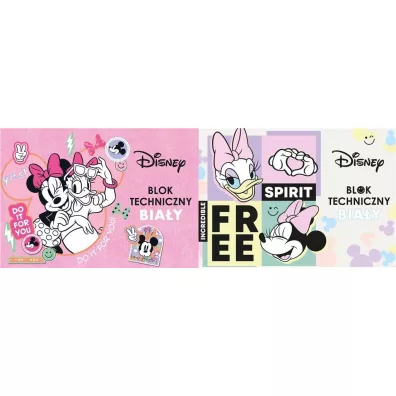 Beniamin Blok techniczny A4 Minnie Mouse bia�y 10