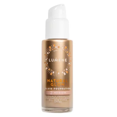 Lumene Natural Glow Podk�ad do twarzy 2 Medium 30 ml