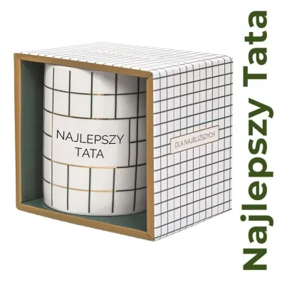 Be-Happy Gifts Kubek prezentowy Najlepszy Tata