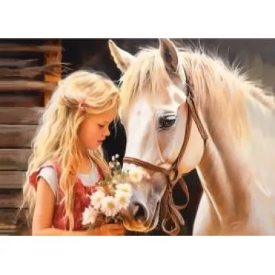 Puzzle 180 el. My Friend Horse Castorland