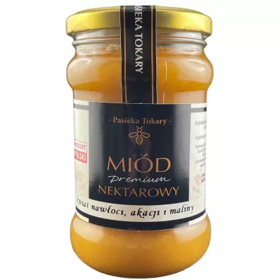 Pasieka Tokary Mi�d nektarowy premium wielokwiatowy mix smak�w 400 g