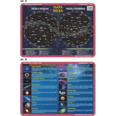 Visual System Podkadka edukacyjna. Mapy nieba i obiekty astronomiczne