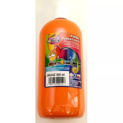 Otocki Farba plakatowa pomara�czowa 500 ml