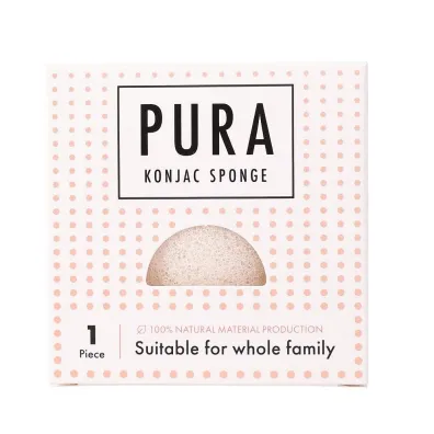 Sister Young Pura Konjac Sponge g�bka do mycia twarzy Konjac White