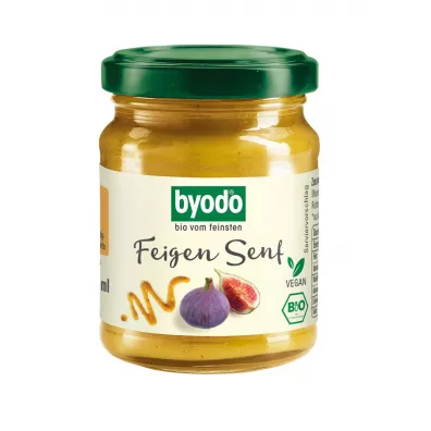 Byodo Musztarda figowa bezglutenowa 125 ml Bio