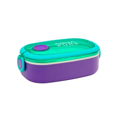 �niadani�wka Aqua Pure ze sztu�cami - mint/lavender