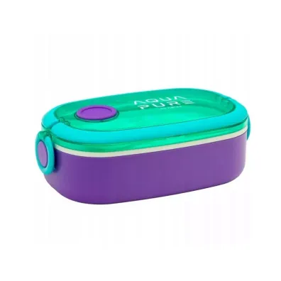 �niadani�wka Aqua Pure ze sztu�cami - mint/lavender