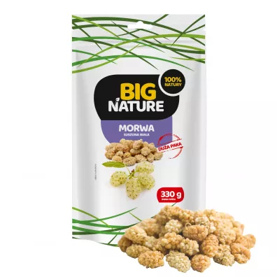 Big Nature Morwa suszona bia�a Du�a Paka 330 g
