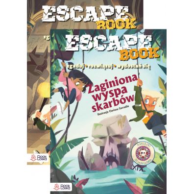 Pakiet Escape Books: Kltwa Faraona, Zaginiona wyspa skarbw