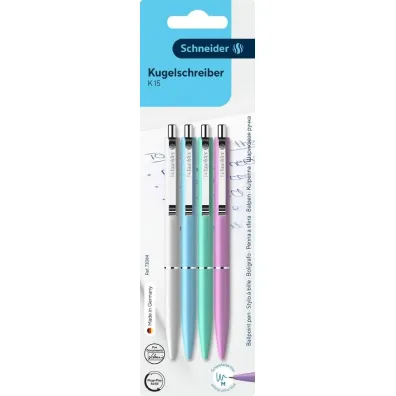 Schneider D�ugopis automatyczny pastel 4 szt mix