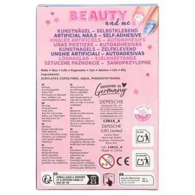 Sztuczne paznokcie Top Model BEAUTY&ME samoprzylepne 13815A Depesche
