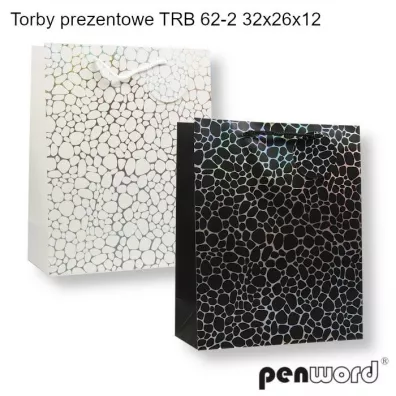 Penword Torebka prezentowa 32x26x12cm MIX