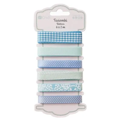 dpCraft Tasiemki aqua 6 x 2m 12 m