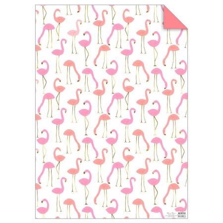 Papier ozdobny-arkusze Flamingi