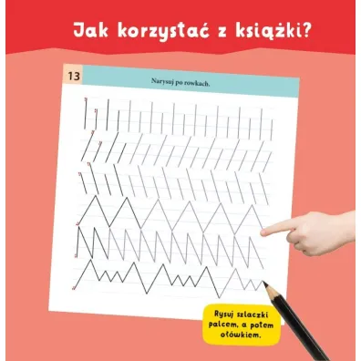 Multisensoryczna kaligrafia. Szlaczki