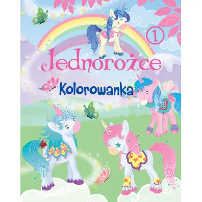 Jednoroce. Kolorowanka 1