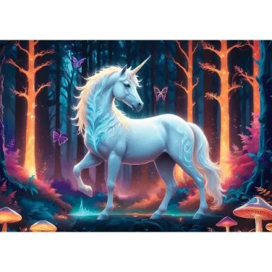 Puzzle 1000 el. Mistyczny jednoro�ec Trefl