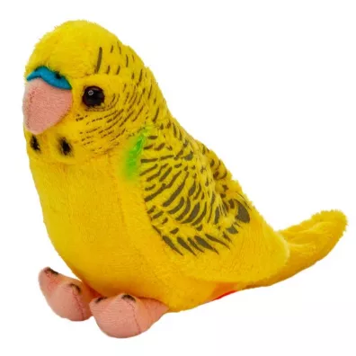 Maskotka ZOO Papuga falista ��ta 13cm Beppe