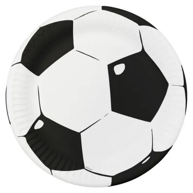 Talerze papierowe Gol! 8 szt