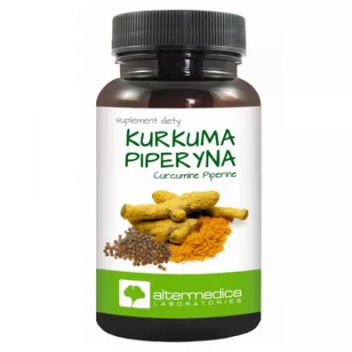 Alter Medica Kurkuma i Piperyna Suplement diety 60 kaps.